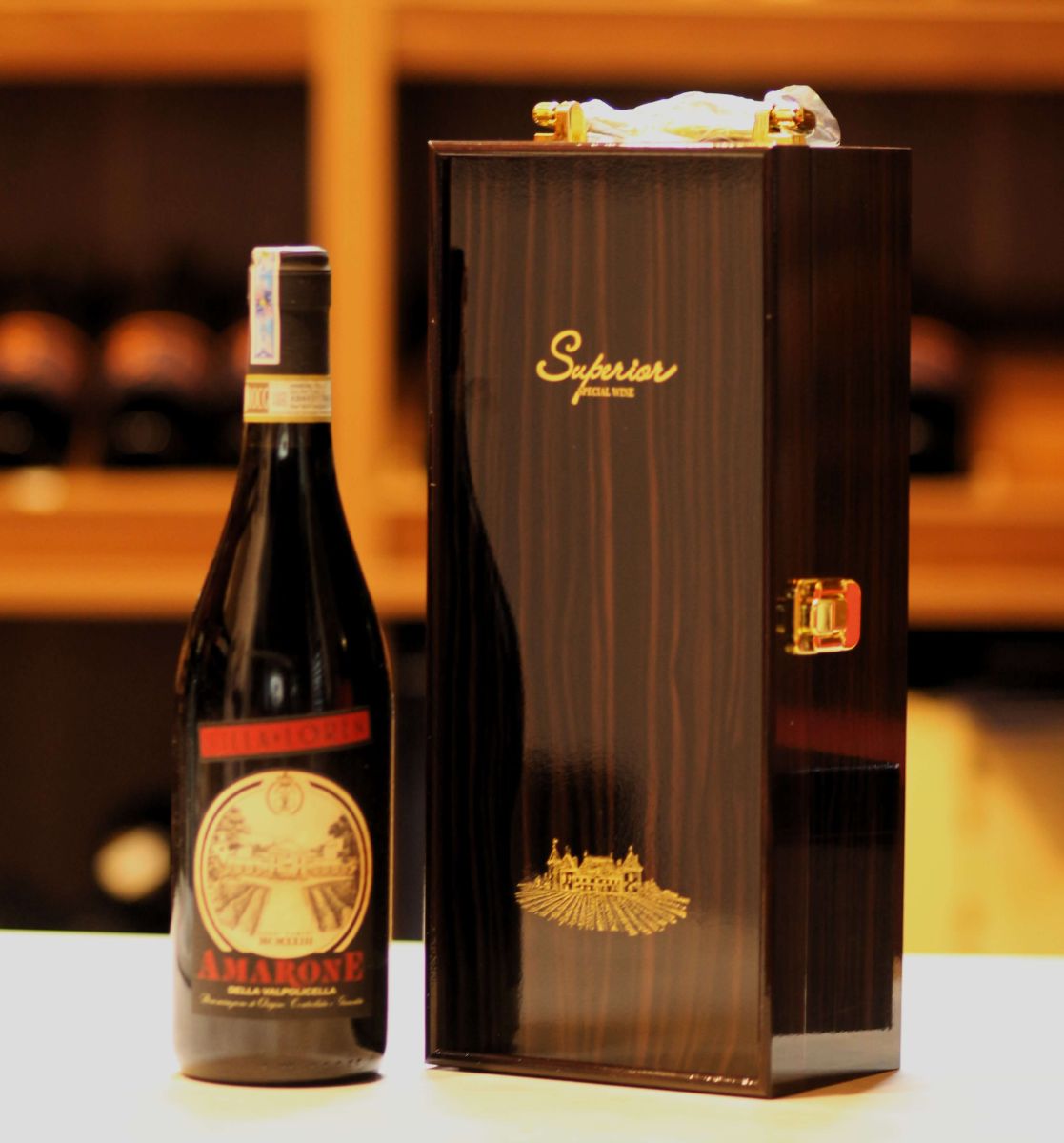 Hộp quà vang Ý AMARONE Della Valpolicella DOCG cao cấp