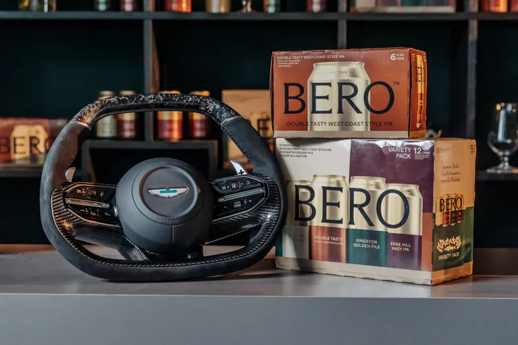 Tom Holland’s Bero: Khi Bia Không Cồn Bước Vào Làn Đường Xa Xỉ Cùng Aston Martin