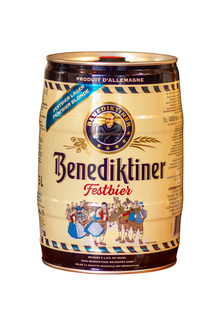 Bia Benediktiner Festbier 5L – Bom bia Đức phong cách lễ hội, đậm đà & cân bằng
