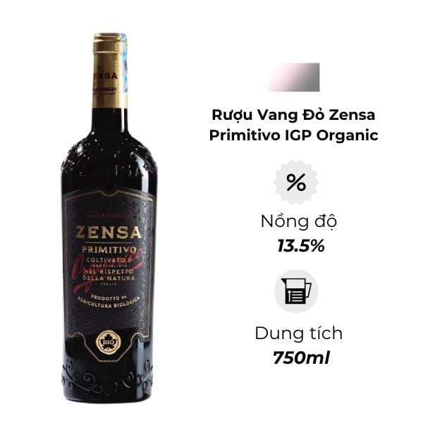 Zensa Primitivo IGP Organic