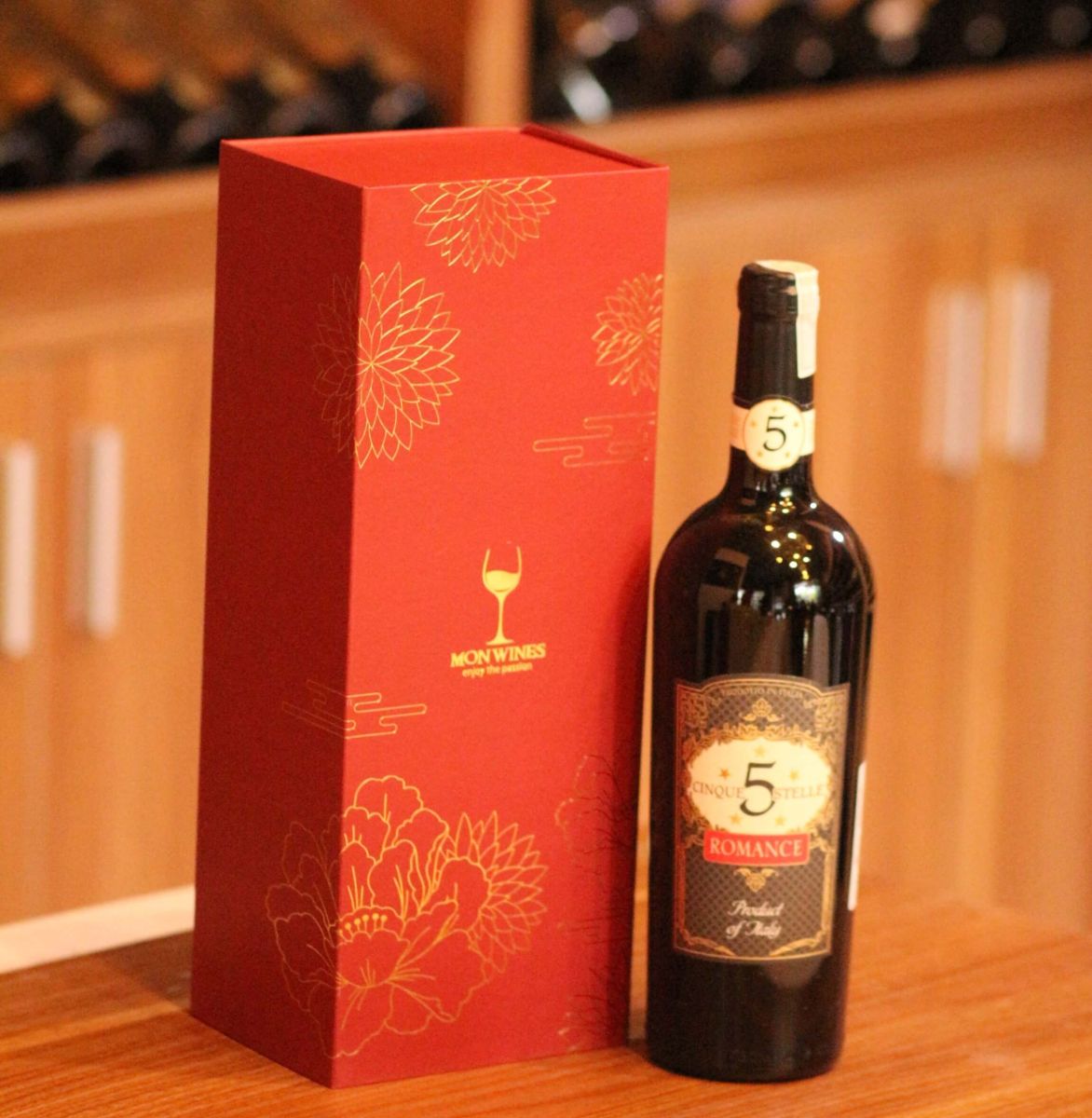 Hộp quà vang ngọt Ý ROMANCE